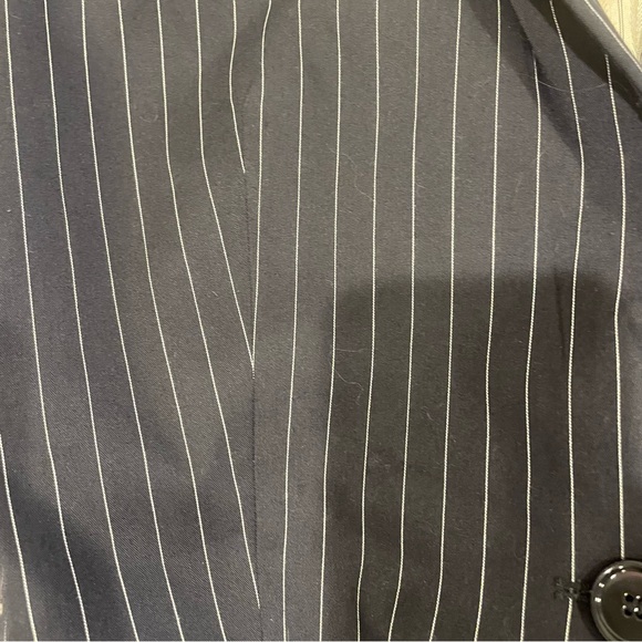 Navy Pinstriped Blazer from Zara - Picture 5 of 16